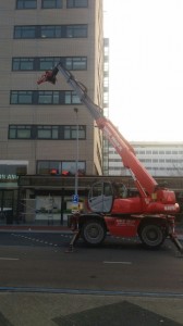 Sloopwerk ( Mankracht Heerhugowaard), Gelderlandplein te Amsterdam Robert Bruijn Verreiker Verhuur 